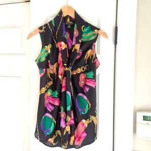 Ralph Lauren Sleeveless Equestrian top